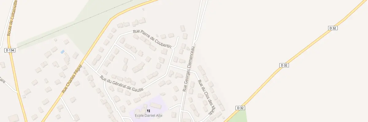 Plan du 17 Rue du Général de Gaulle à Coltainville