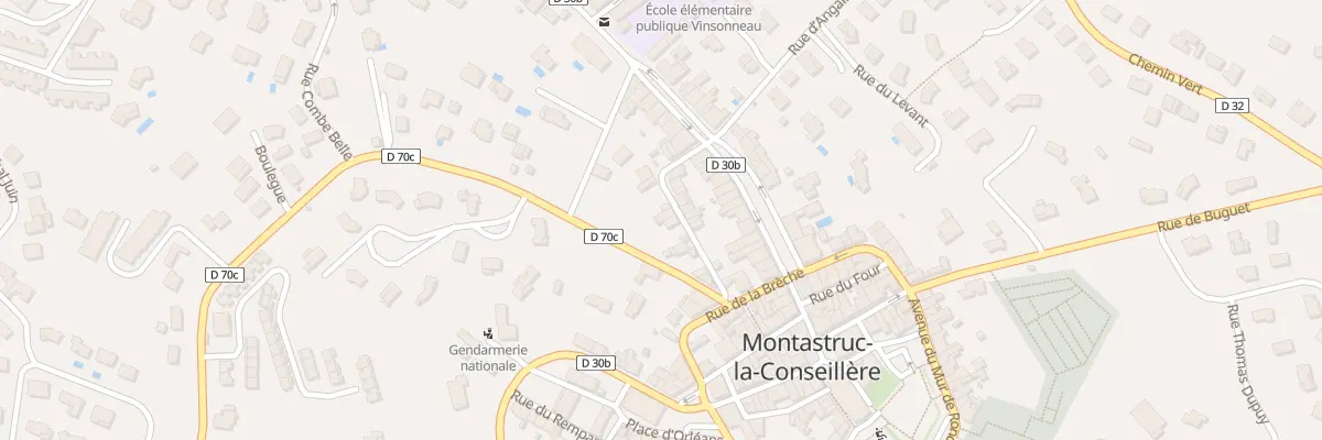 Plan du 7 Rue St Louis à Montastruc-la-Conseillère