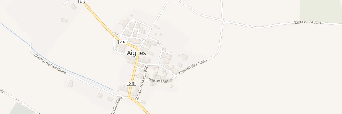 Plan du 3 Imp des Jardins à Aignes