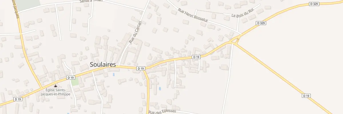 Plan du 5 Rue du Bout aux Juifs à Soulaires