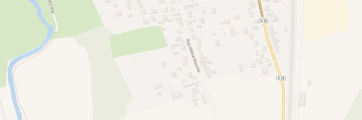 Plan du 30 Rue Hélène Boucher à Maintenon