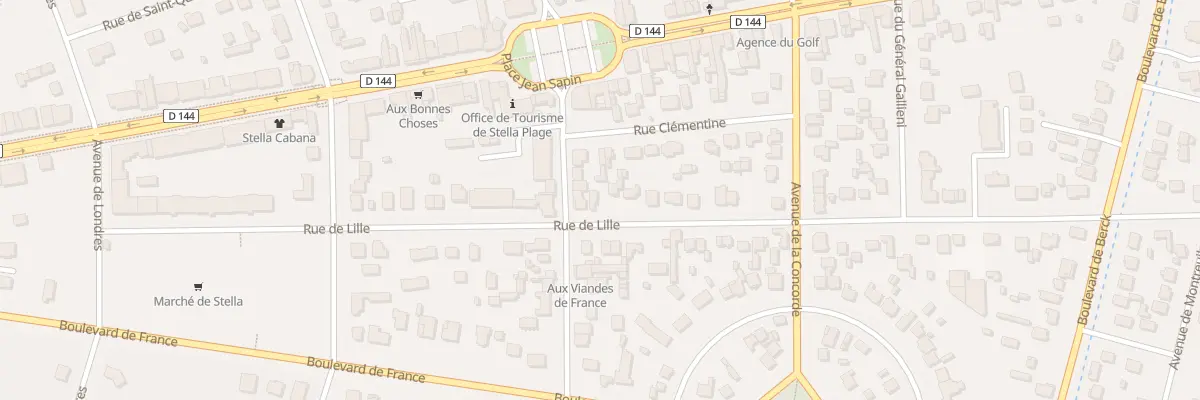 Plan du 622 Rue de Lille à Cucq