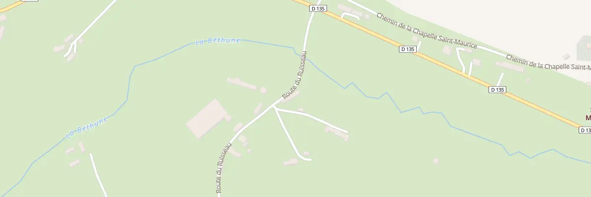 Plan du 1 Rte du Ruisseau à Gaillefontaine