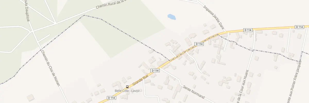 Plan du 36 Gr Grande Rue à Perdreauville