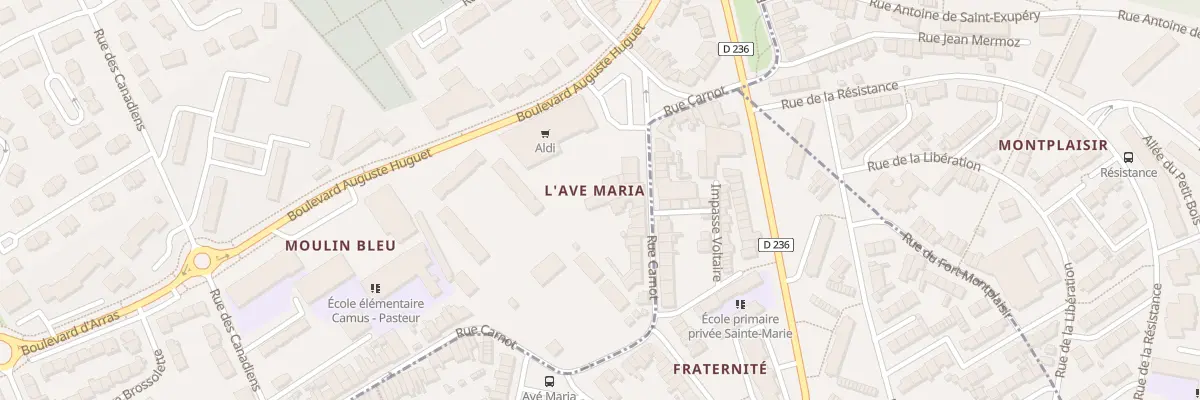Plan du 439 Rue Carnot au Portel