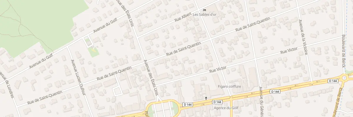 Plan du 461 Rue de Saint-quentin à Cucq