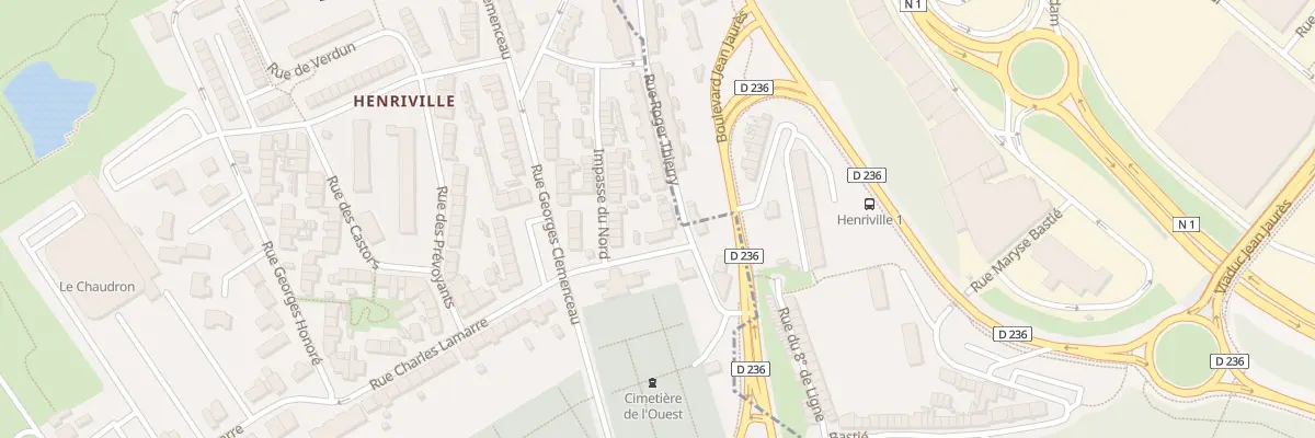 Plan du 7 Rue Roger Thierry au Portel