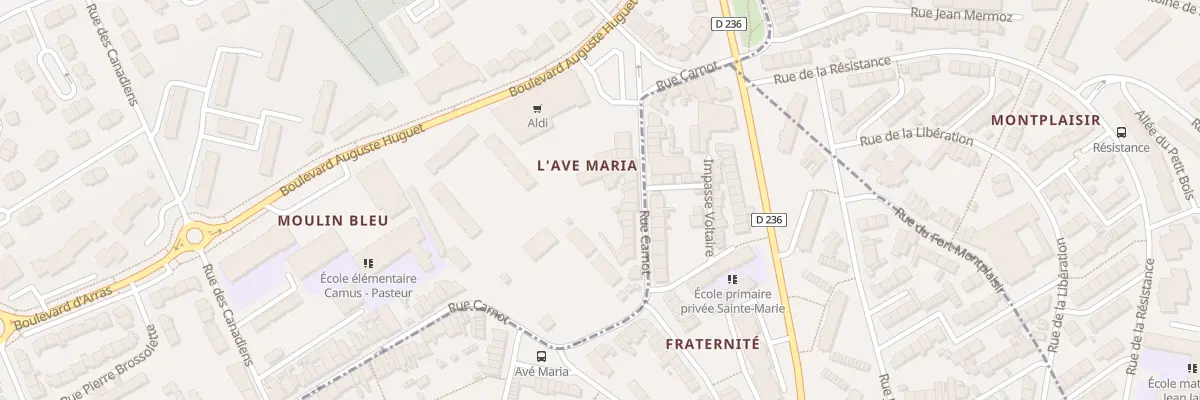 Plan du 431 Rue Carnot au Portel