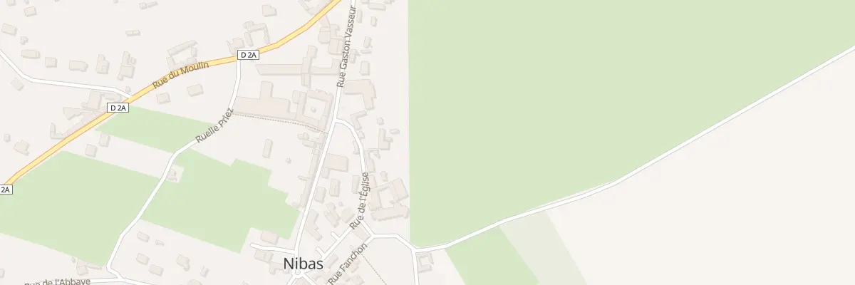 Plan du 12 Rue de l’Eglise à Nibas