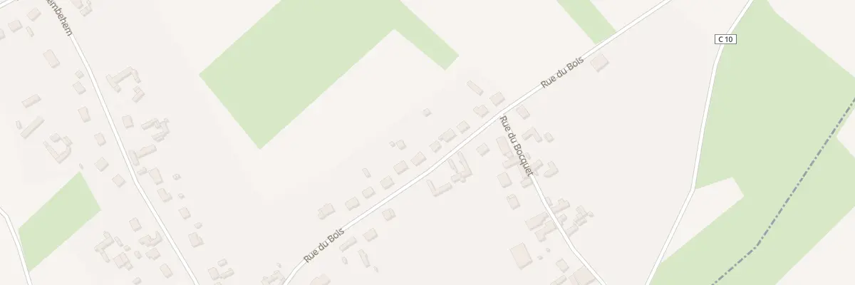 Plan du 23 Rue du Bois à Nibas