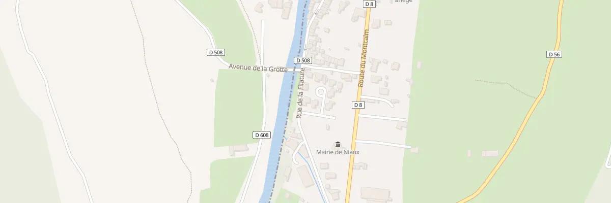 Plan du 2 Lot La Véxane à Niaux