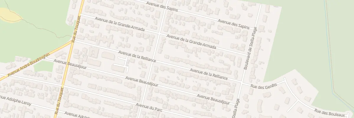Plan du 529 Av de la Relliance à Merlimont
