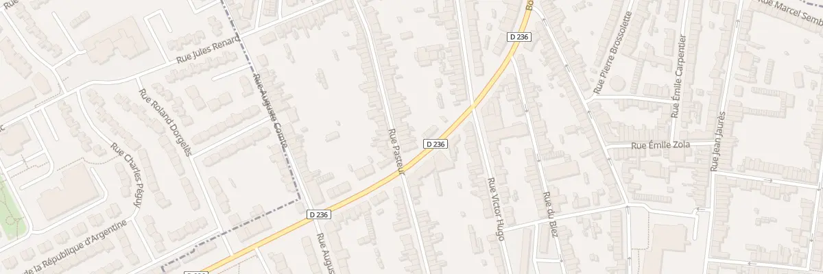 Plan du 106 Rue Pasteur à Outreau