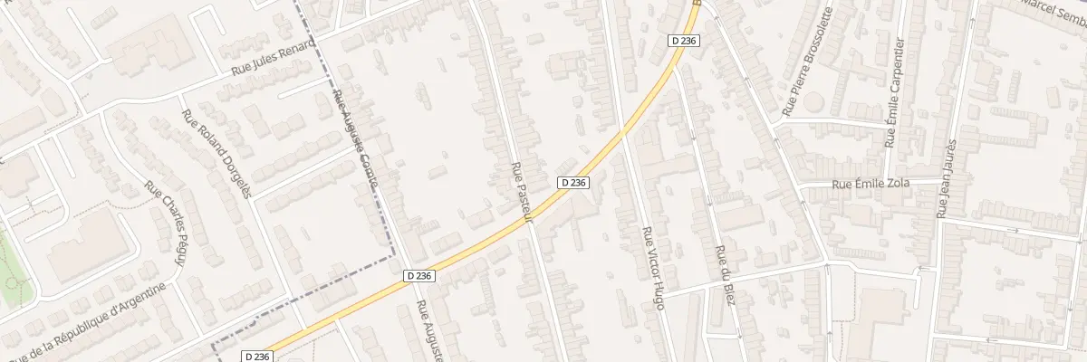 Plan du 104 Rue Pasteur à Outreau