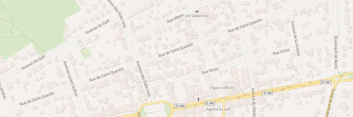 Plan du 433 Rue de Saint-quentin à Cucq