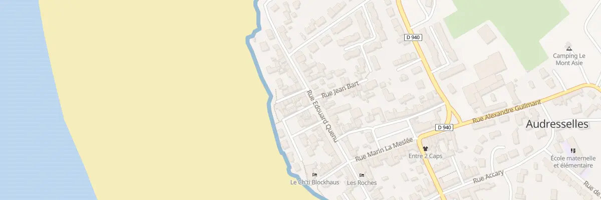 Plan du 235 Rue Édouard Quénu à Audresselles