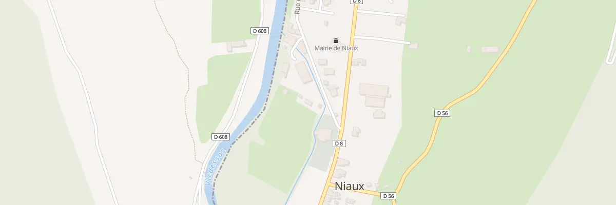 Plan du 87A Pre de l’Eglise à Niaux