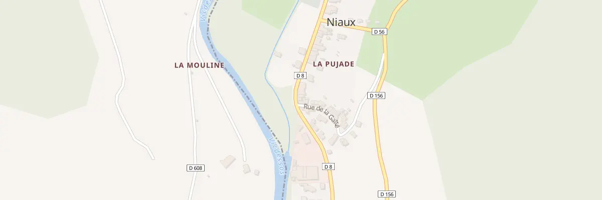 Plan du 147 Rte du Vicdessos à Niaux
