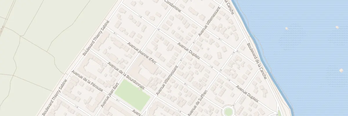 Plan du 20 Av Villemessant au Touquet-Paris-Plage