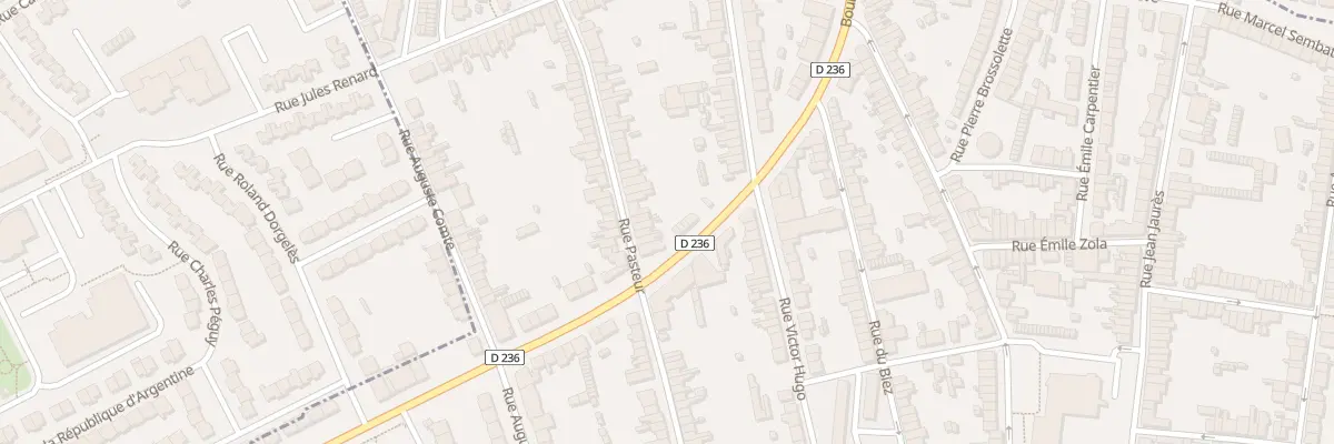 Plan du 108 Rue Pasteur à Outreau