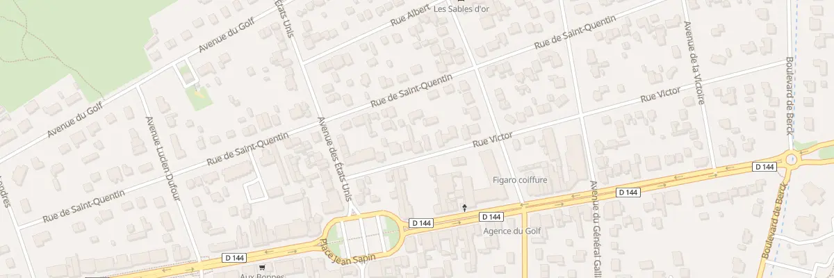 Plan du 410 Rue Victor à Cucq