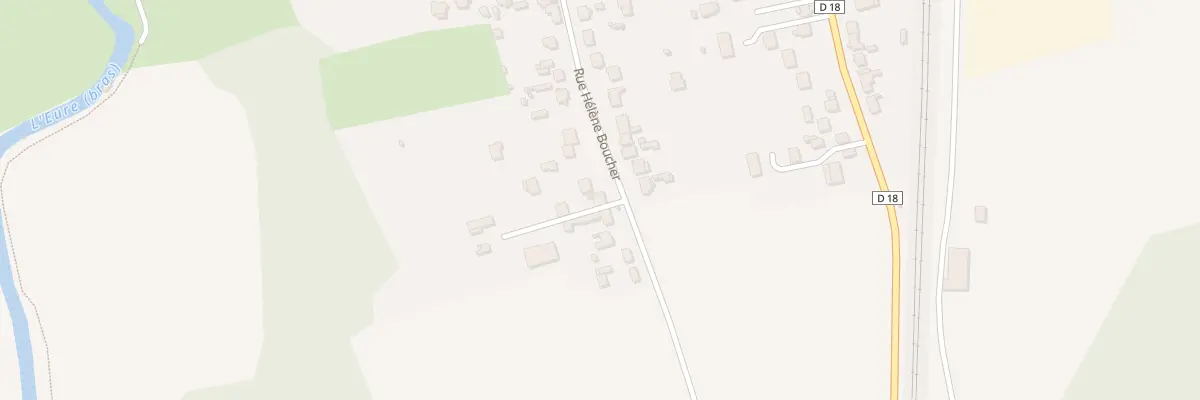Plan du 40 Rue Hélène Boucher à Maintenon