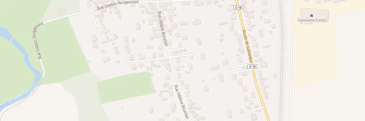 Plan du 15 Rue Hélène Boucher à Maintenon