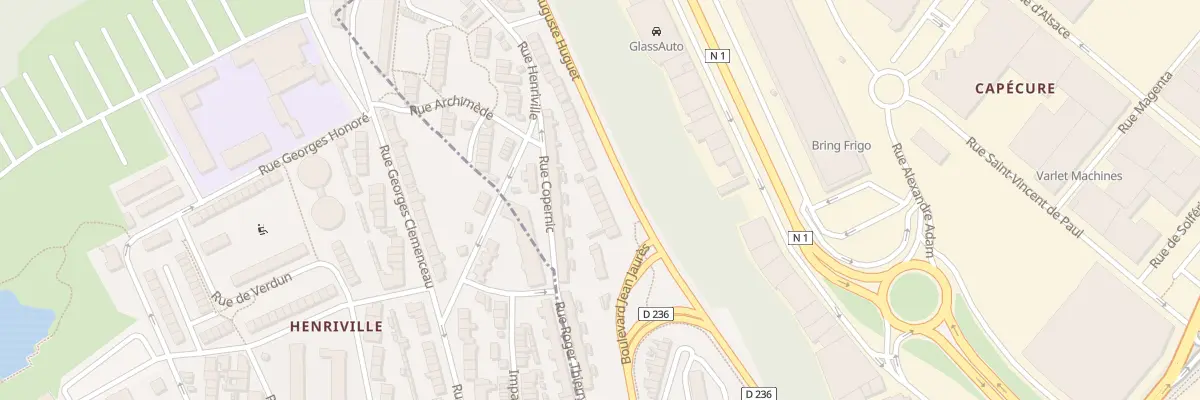 Plan du 64 Rue Auguste Huguet à Boulogne-sur-Mer