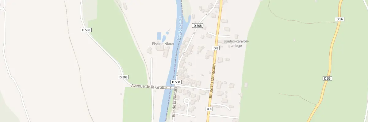 Plan du 36 Village de Niaux à Niaux
