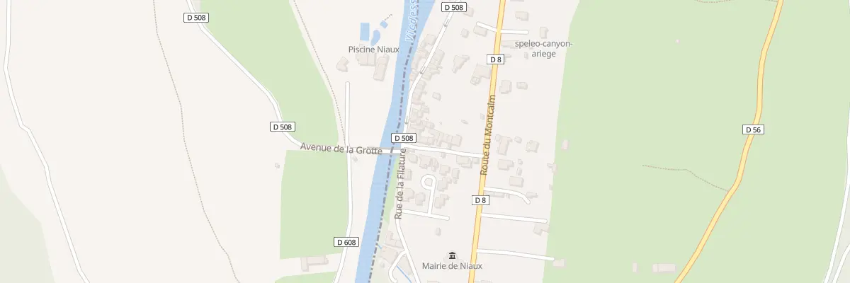 Plan du 23 Village de Niaux à Niaux