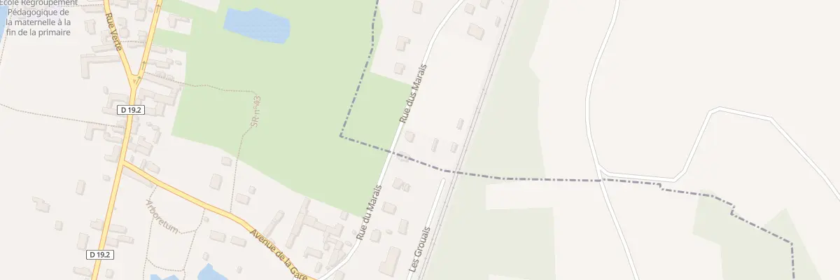 Plan du 34 Rue du Marais à Mévoisins