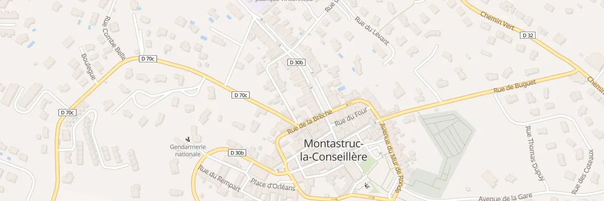 Plan du 18 Av de Castelnau à Montastruc-la-Conseillère