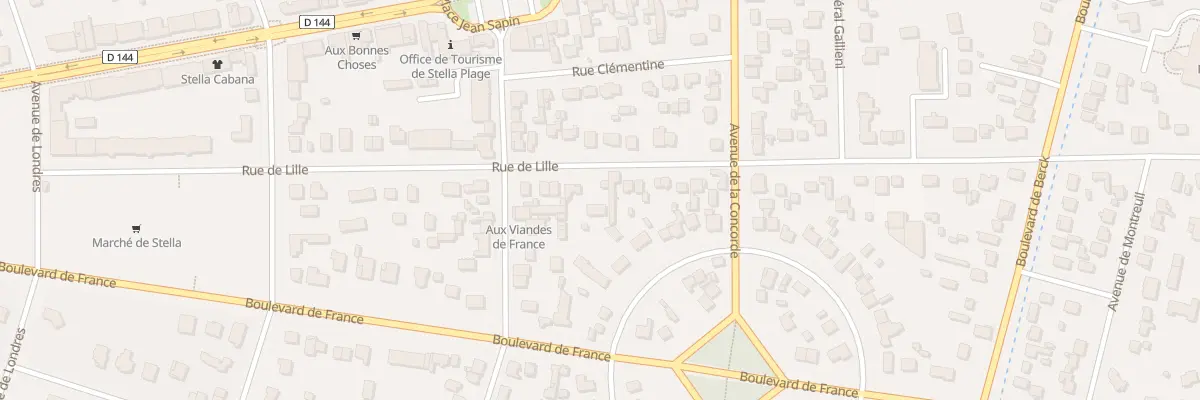 Plan du 573 Rue de Lille à Cucq