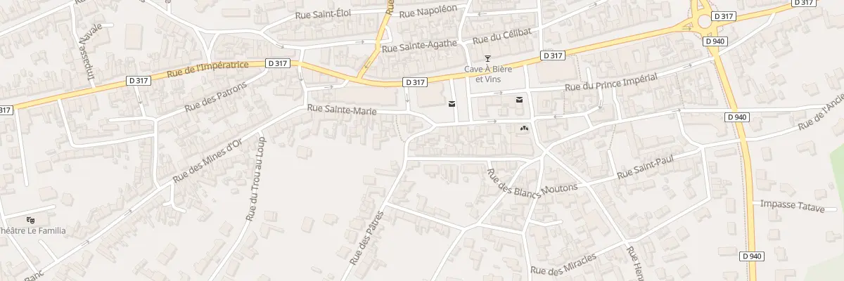 Plan du 3 Rue des Patres à Berck