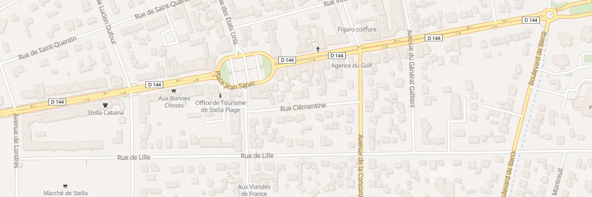 Plan du 90 Rue Clémentine à Cucq