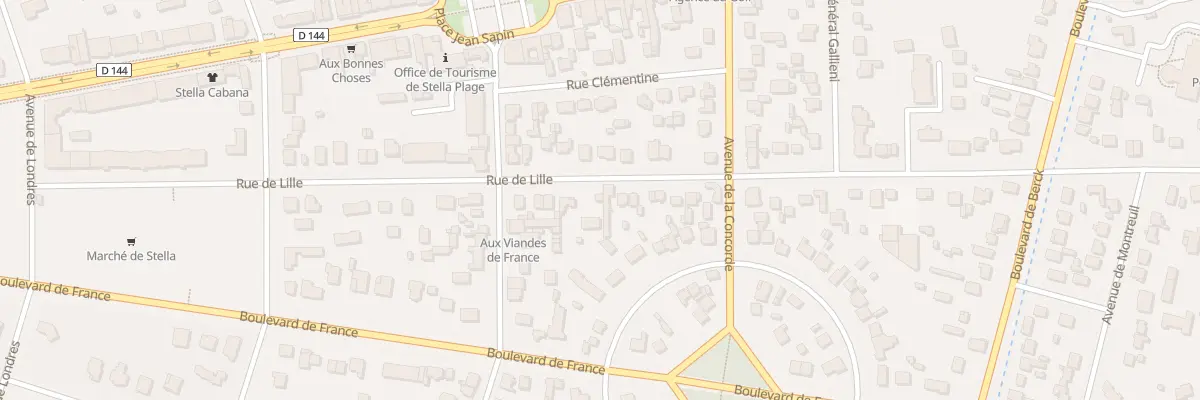 Plan du 569 Rue de Lille à Cucq