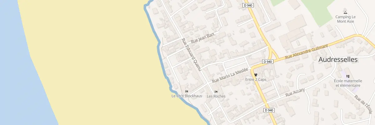 Plan du 181 Rue Édouard Quénu à Audresselles