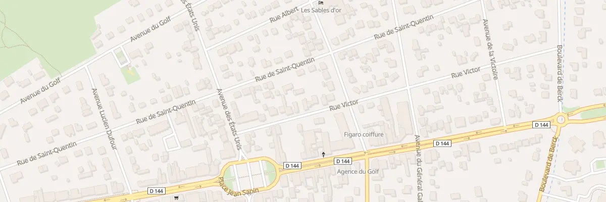 Plan du 382 Rue Victor à Cucq