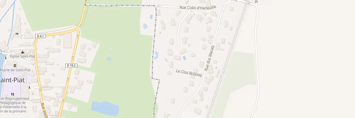 Plan du 5 Rue du Vallon d’Harleville à Mévoisins