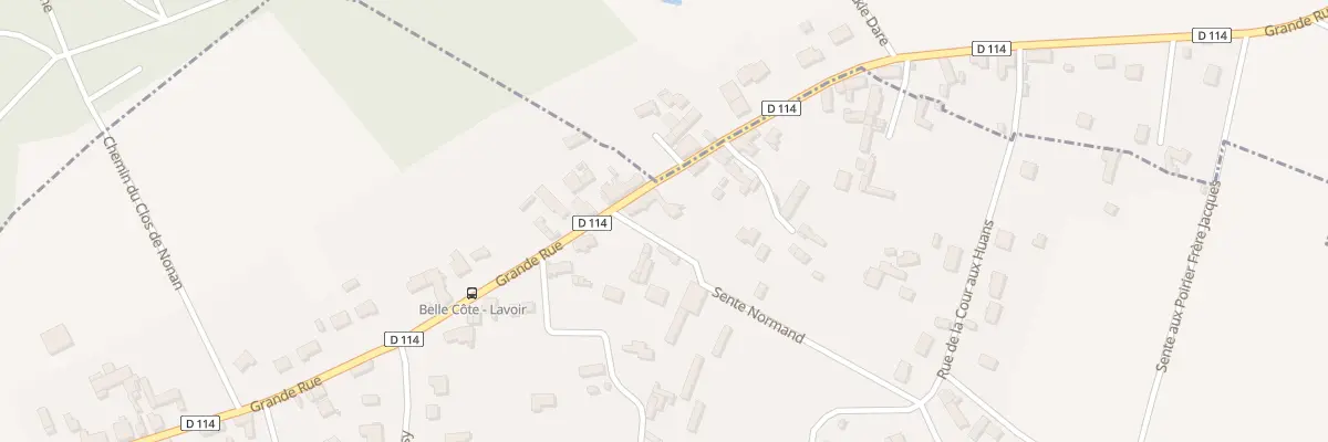 Plan du 45 Grande Rue à Boissy-Mauvoisin