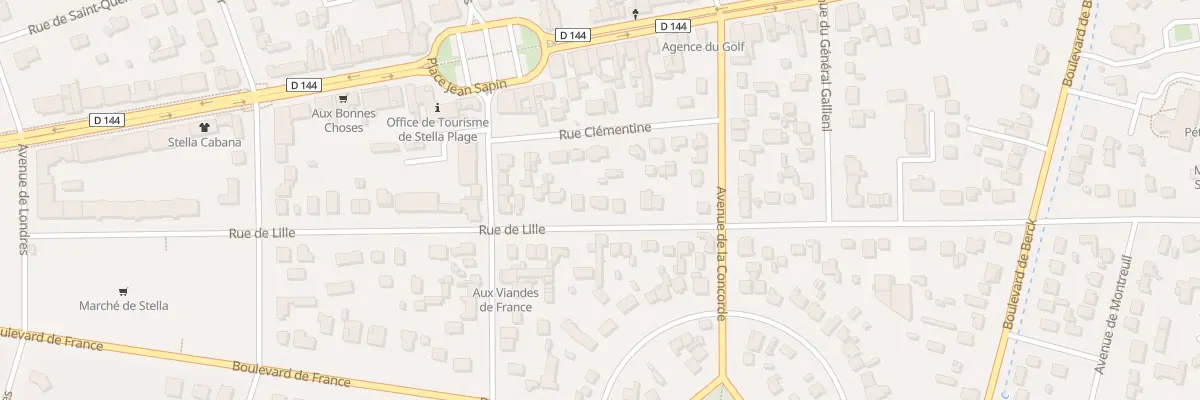 Plan du 560 Rue de Lille à Cucq