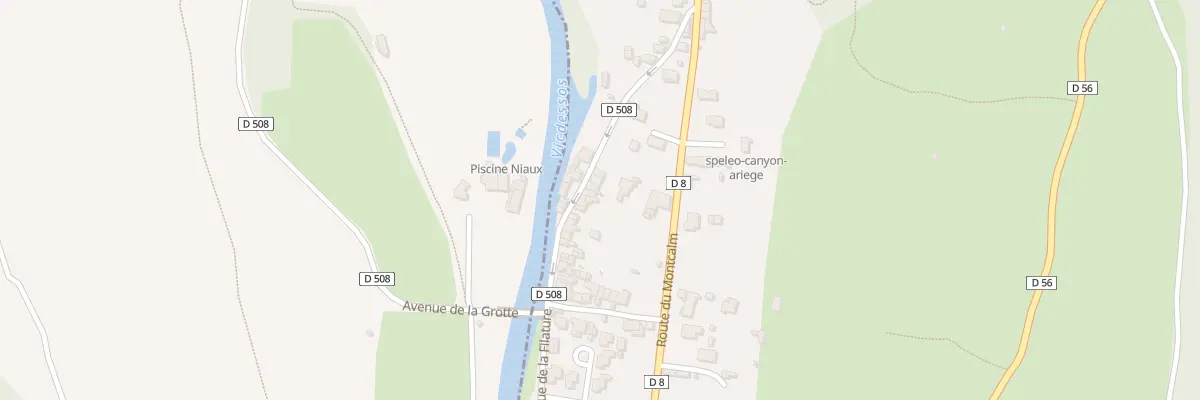 Plan du 41 Village de Niaux à Niaux