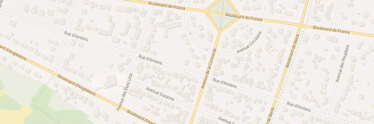 Plan du 234 Rue d’Amiens à Cucq