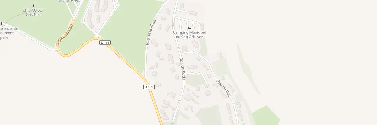 Plan du 183 Rue du Sodit à Audinghen