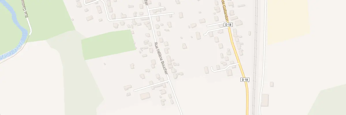 Plan du 29 Rue Hélène Boucher à Maintenon