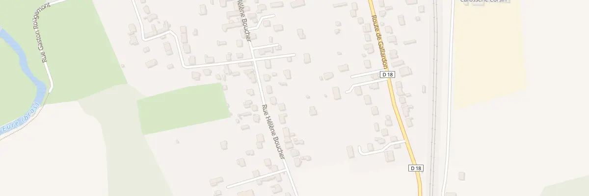 Plan du 23 Rue Hélène Boucher à Maintenon