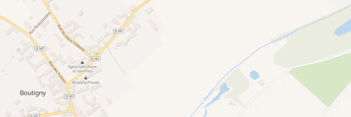 Plan du 22 Rue du Rosaire à Boutigny-Prouais