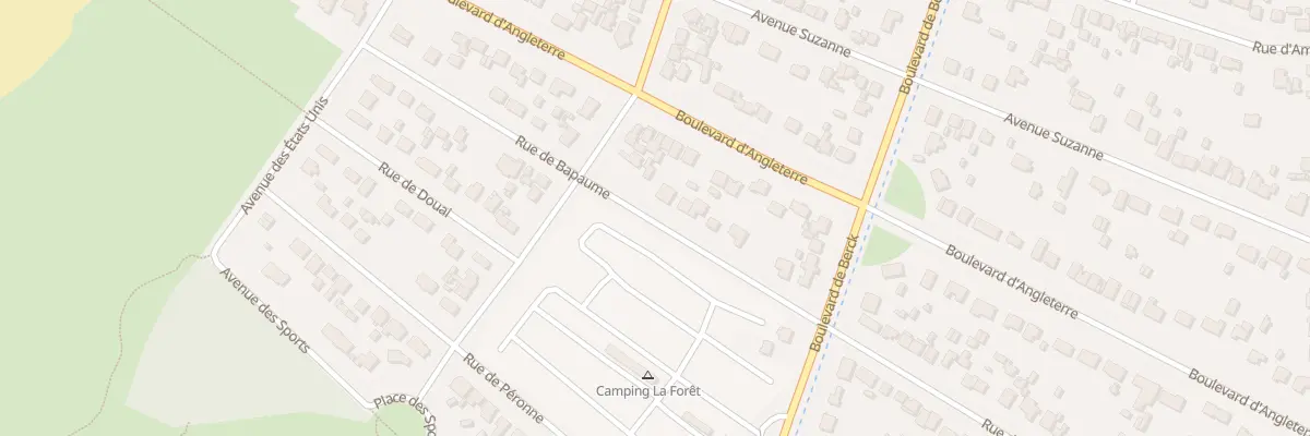 Plan du 528 Rue de Bapaume à Cucq