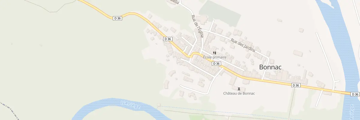 Plan du 27 Rue du Canton à Bonnac