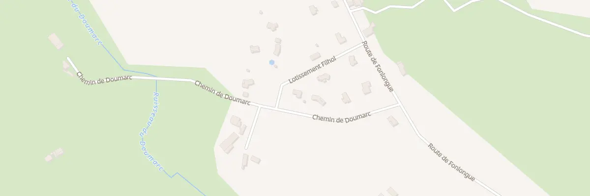 Plan du 3 Lot Filhol à Saint-Cirq